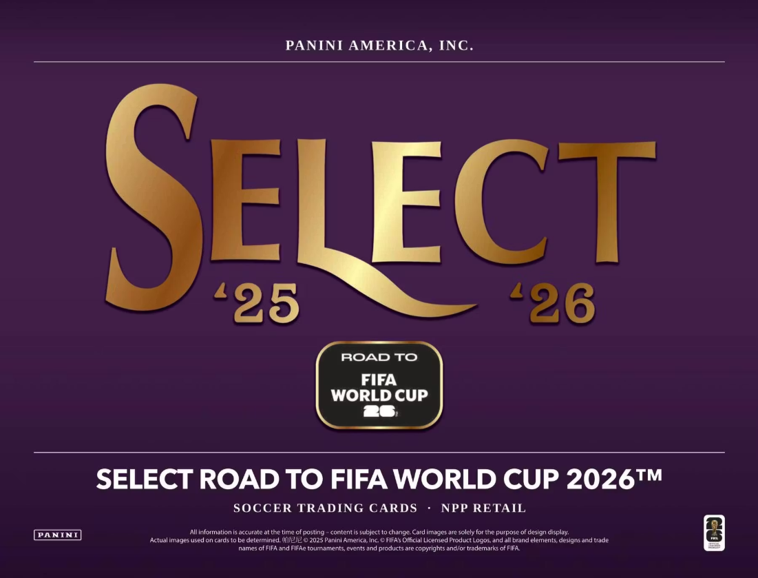 2025-26 Panini Select Road to FIFA World Cup Soccer Blaster Pack