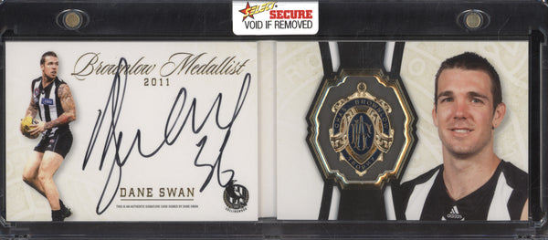 Dane Swan 2024 Select Brownlow Medallist 2011 Booklet Signature 11/160