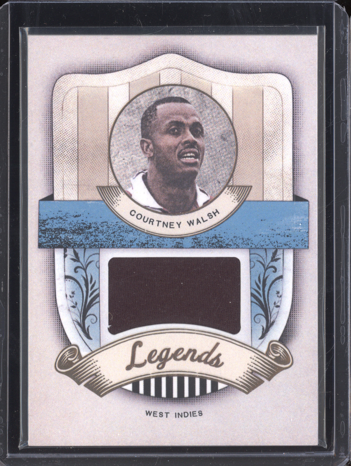 Courtney Walsh 2024 Futera Vintage Cricket LGC04 Legend Memorabilia 5/9