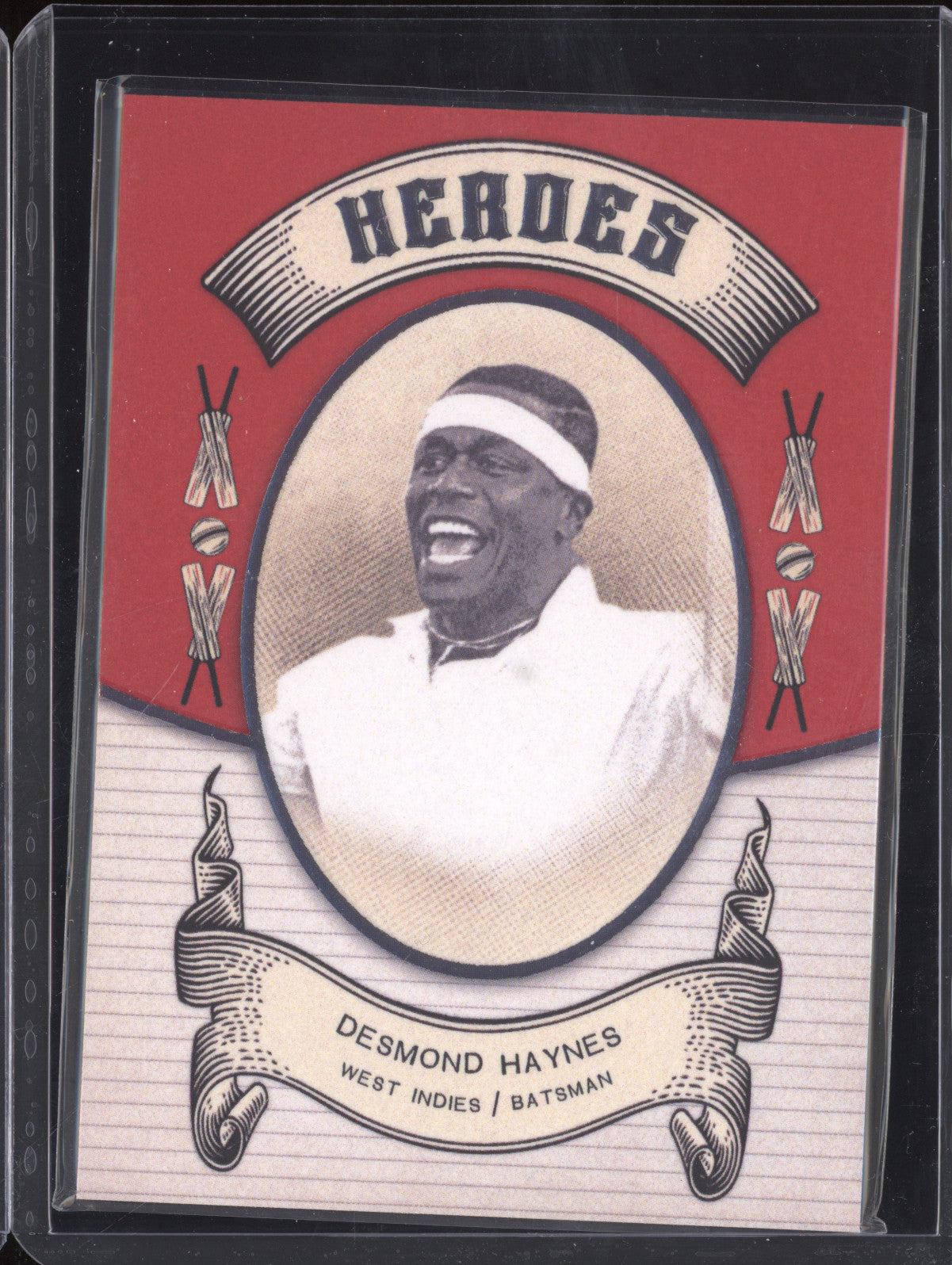 Desmond Haynes 2024 Futera Vintage Cricket VC24 Heroes 5/5