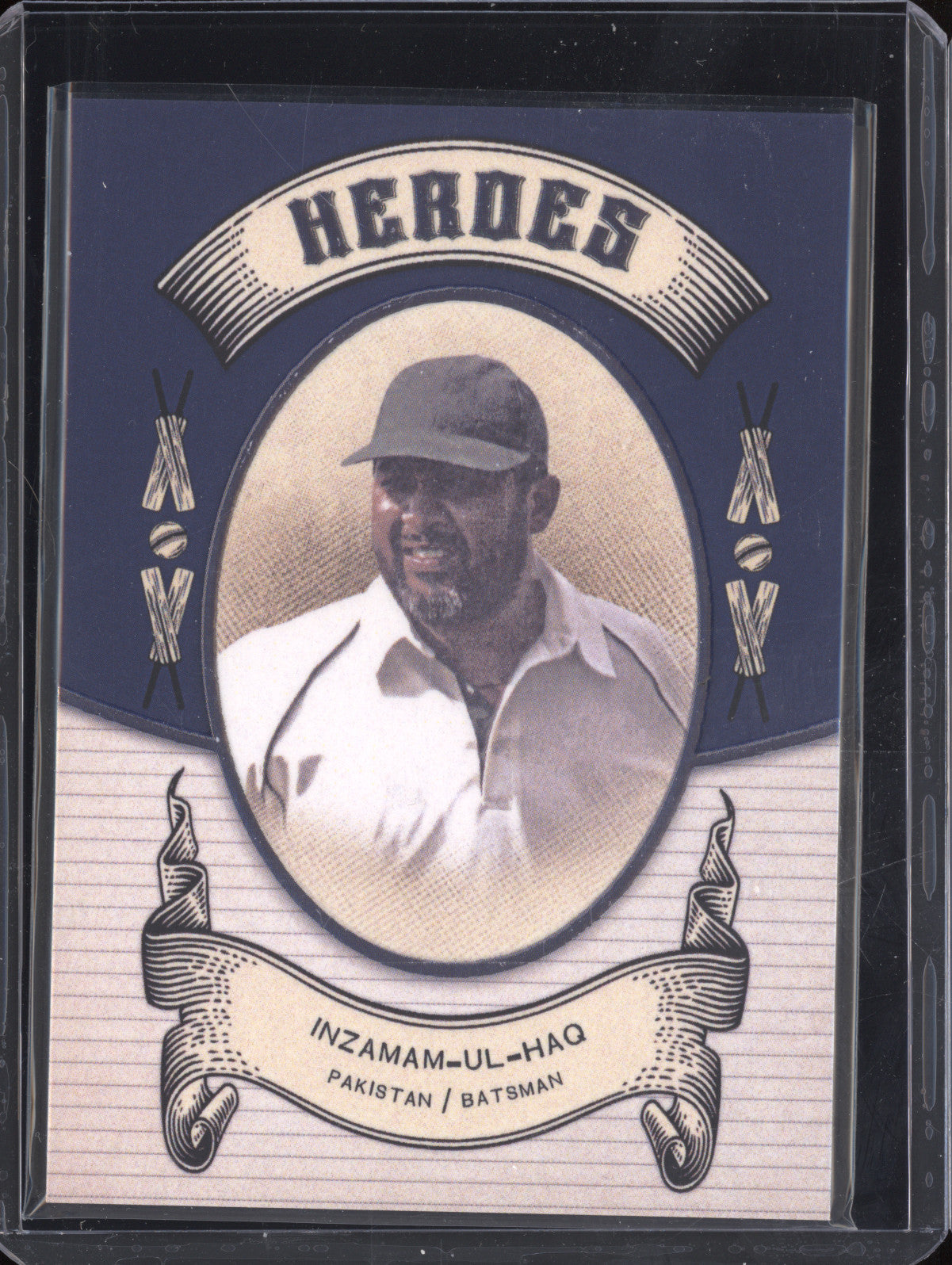 Inzamam-Ul-Haq 2024 Futera Vintage Cricket VC16 Heroes 1/9