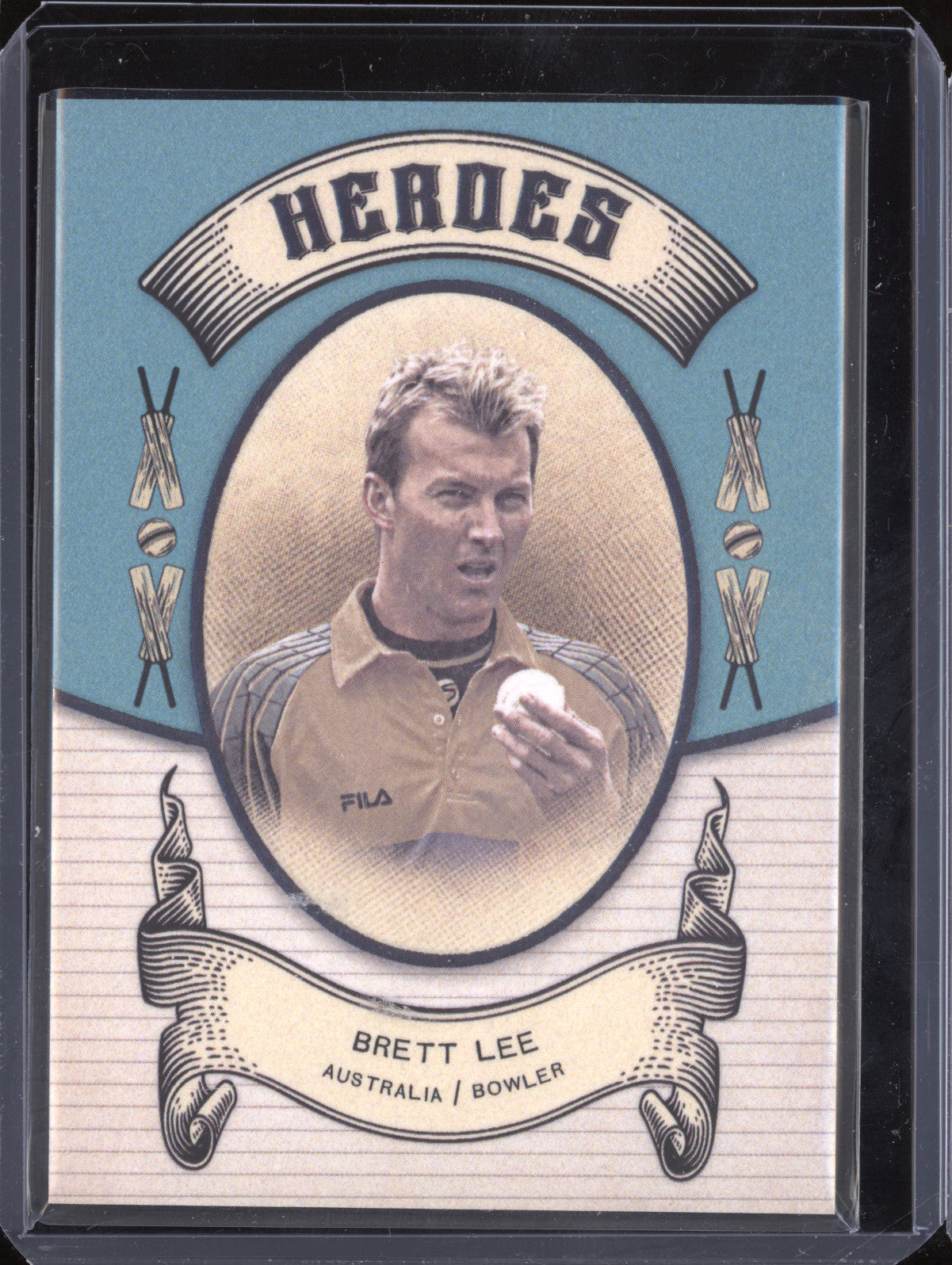 Brett Lee 2024 Futera Vintage Cricket VC03 Heroes 11/250