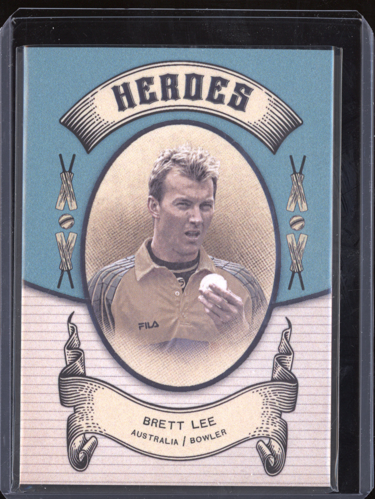 Brett Lee 2024 Futera Vintage Cricket VC03 Heroes 219/250