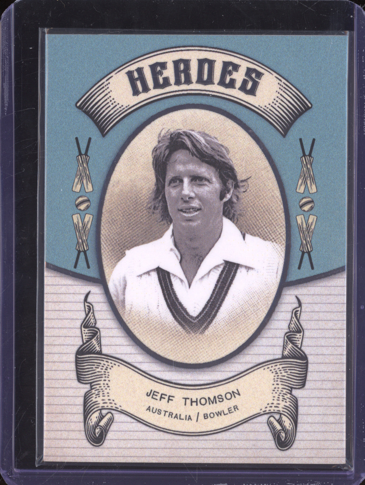 Jeff Thomson 2024 Futera Vintage Cricket VC30 Heroes 22/250
