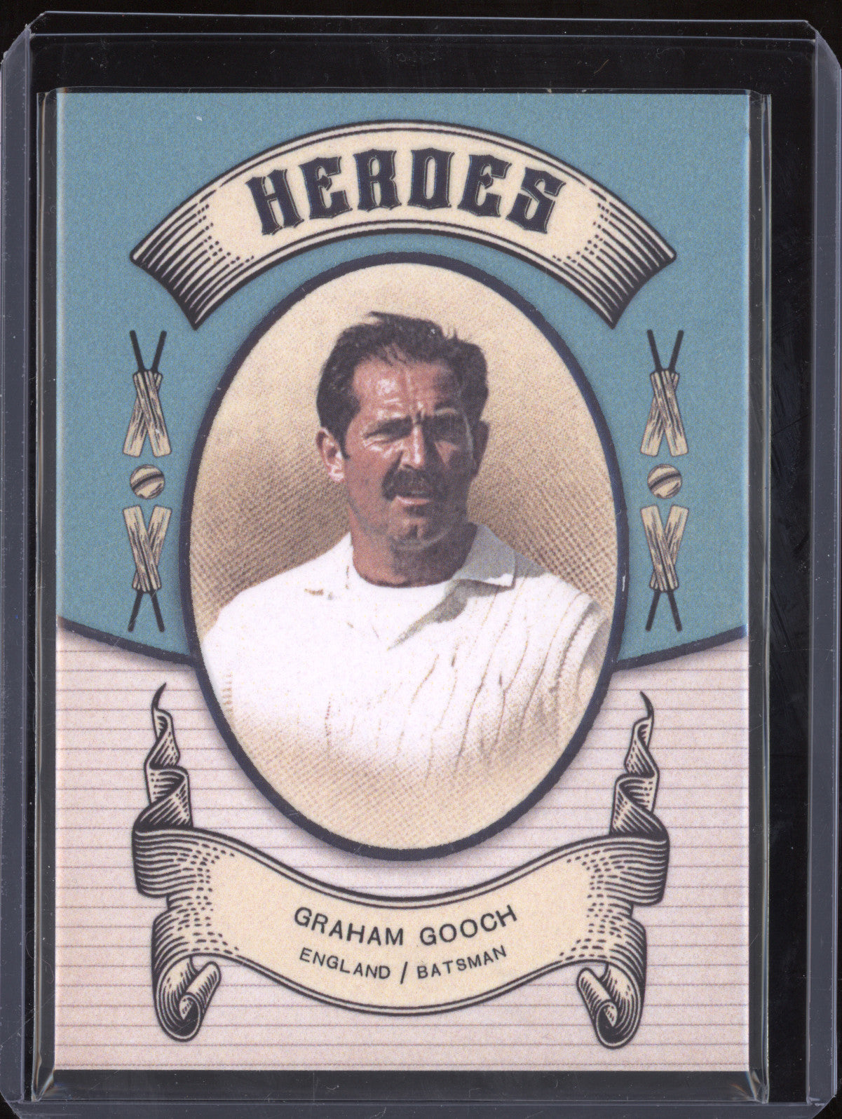Graham Gooch 2024 Futera Vintage Cricket VC02 Heroes 125/250