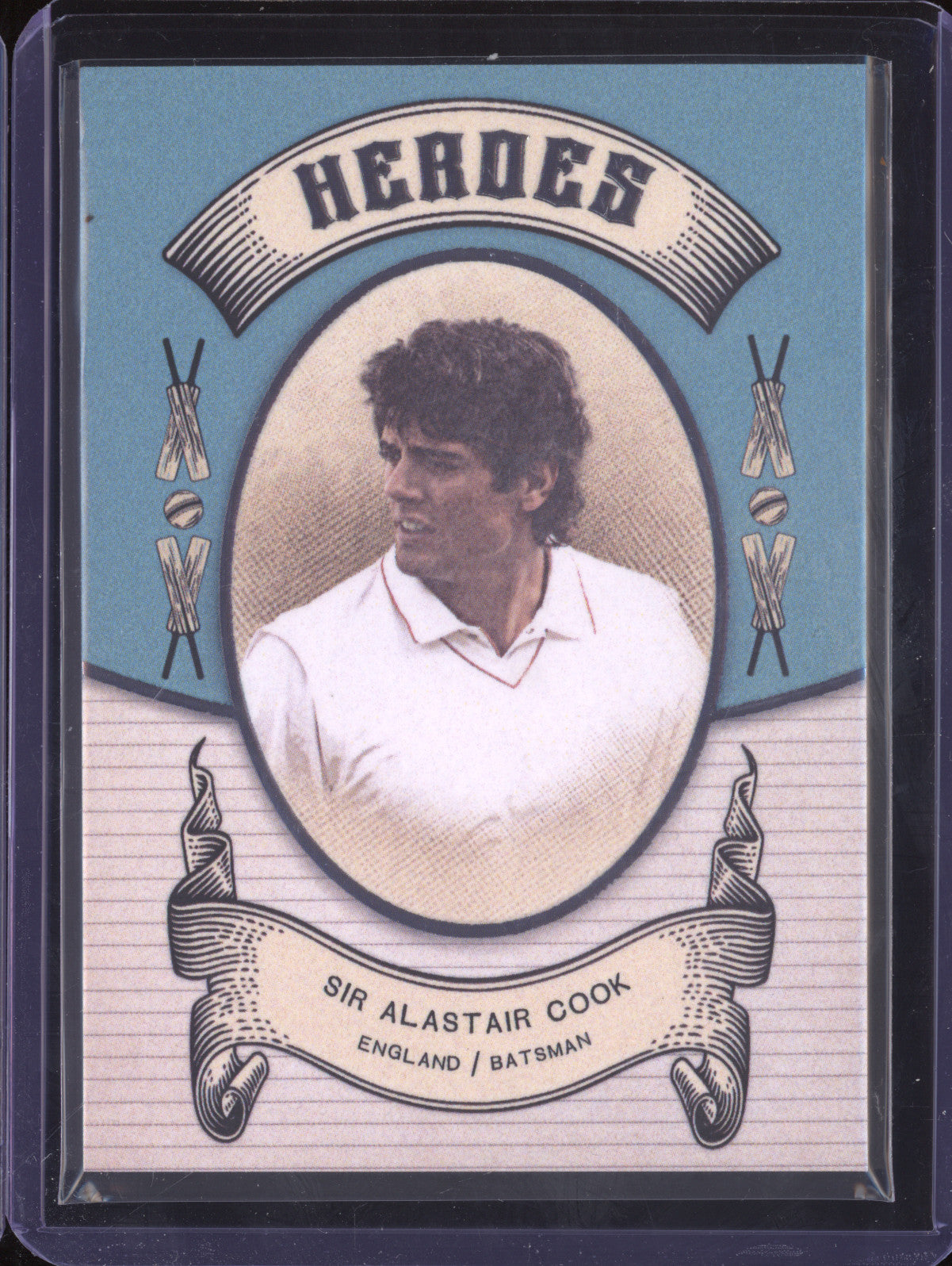 Sir Alastair Cook 2024 Futera Vintage Cricket VC20 Heroes 141/250