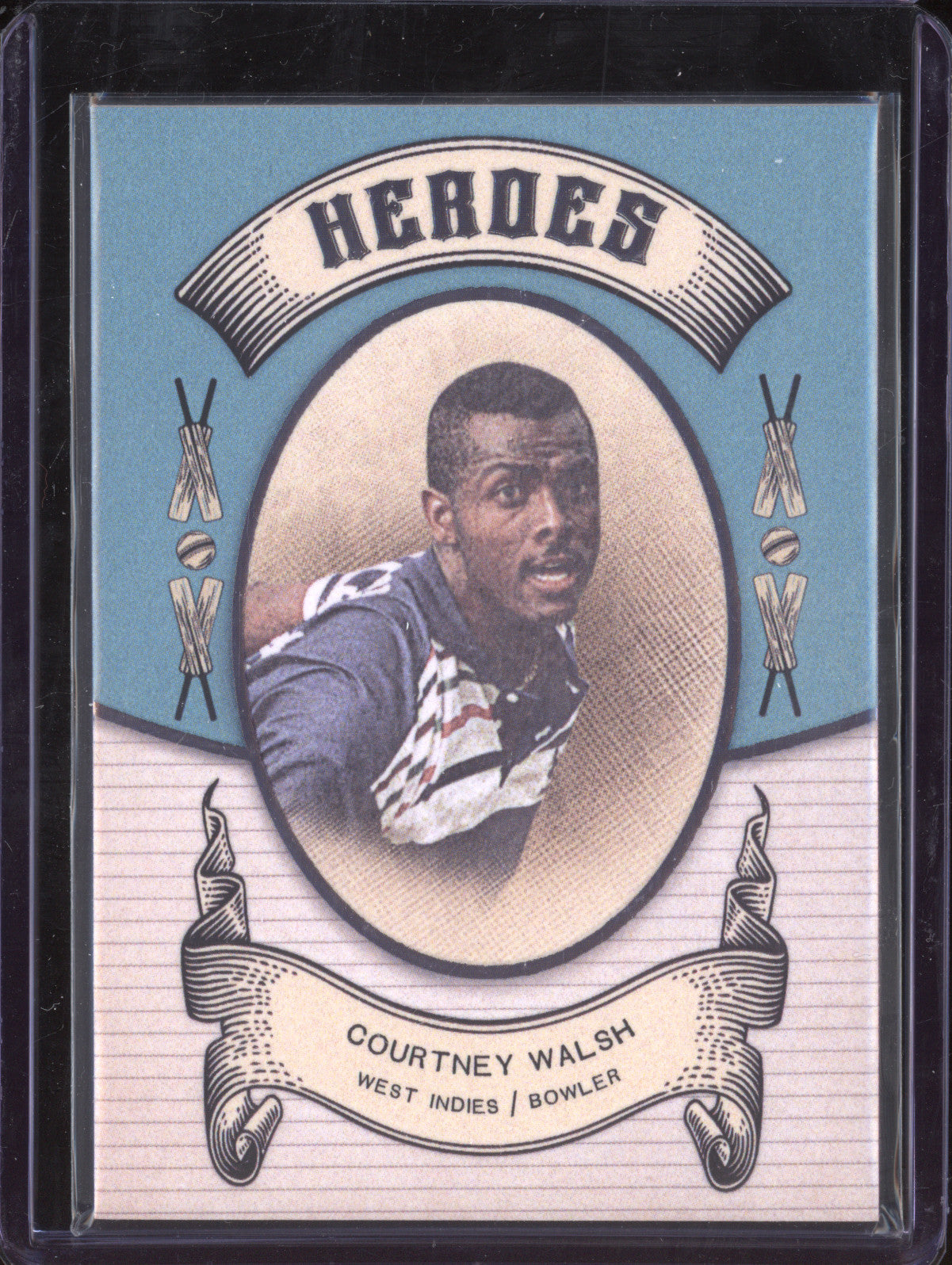 Courtney Walsh 2024 Futera Vintage Cricket VC05 Heroes 231/250