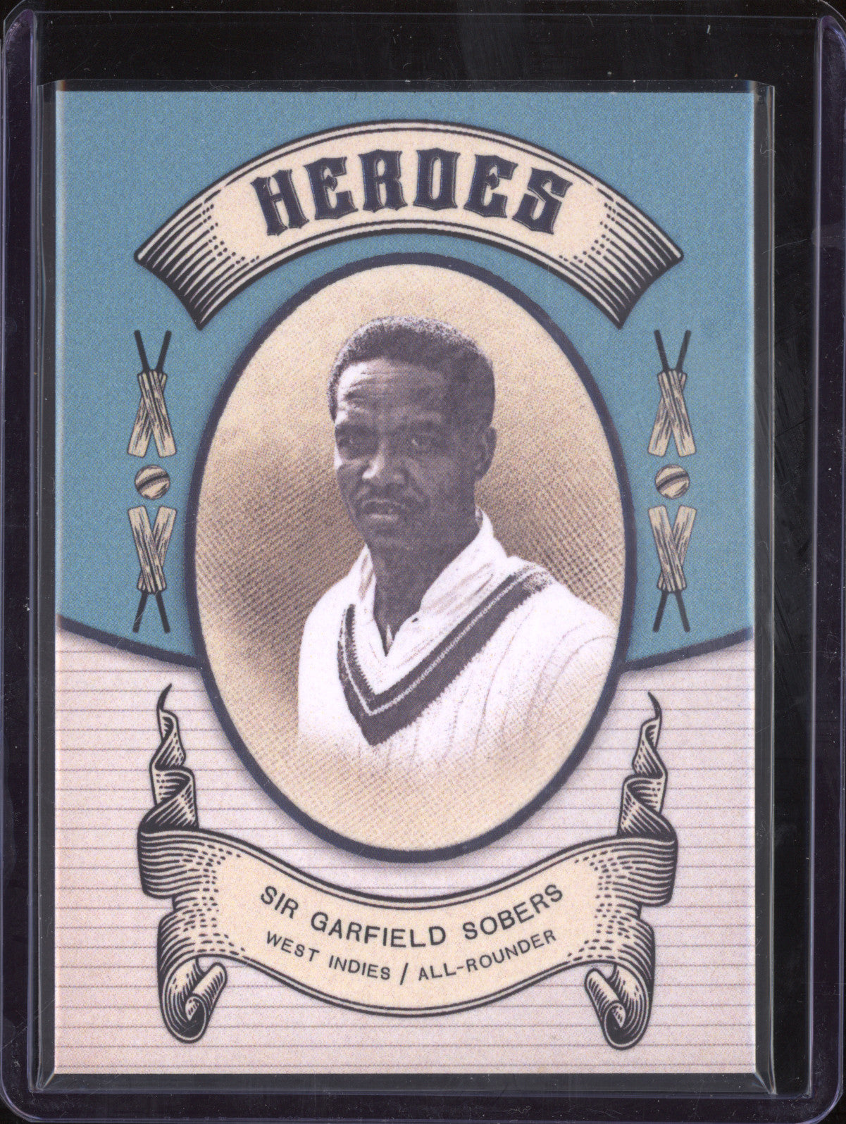 Sir Garfield Sobers 2024 Futera Vintage Cricket VC07 Heroes 211/250