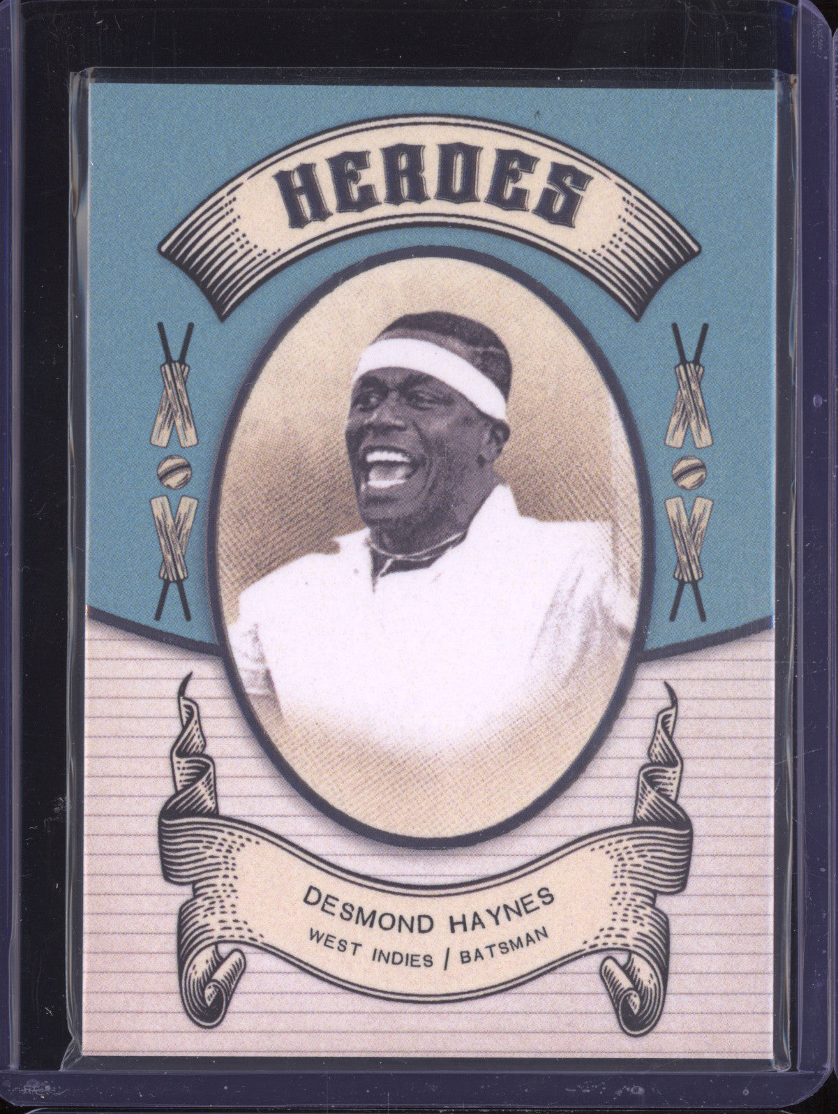 Desmond Haynes 2024 Futera Vintage Cricket VC24 Heroes 57/250