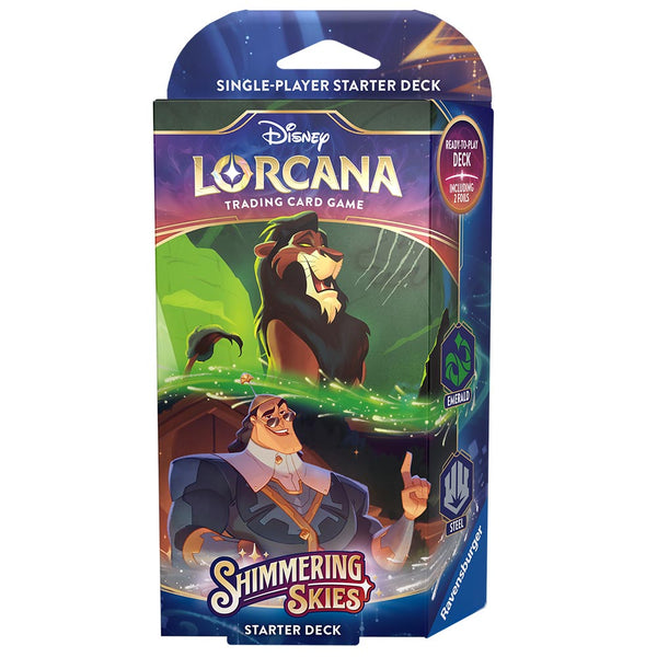 Disney Lorcana TCG Shimmering Skies Starter Deck