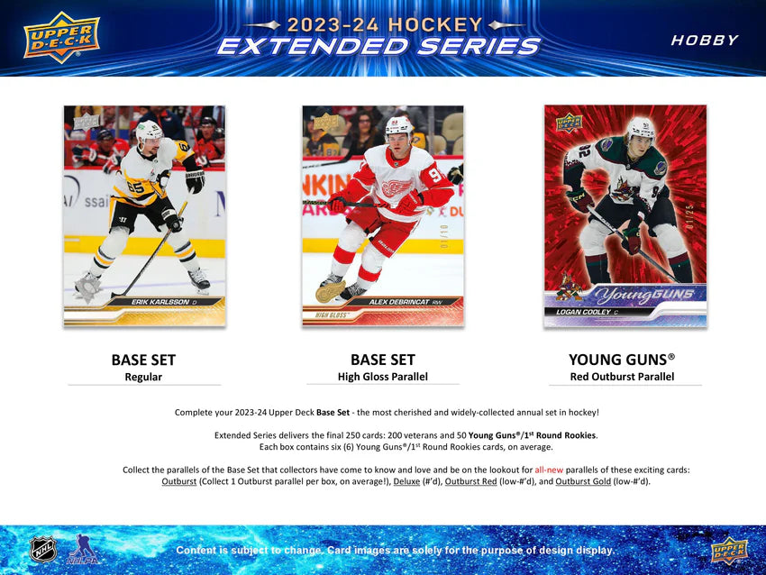 2023-24 Upper Deck Extended Series Hockey Hobby Box