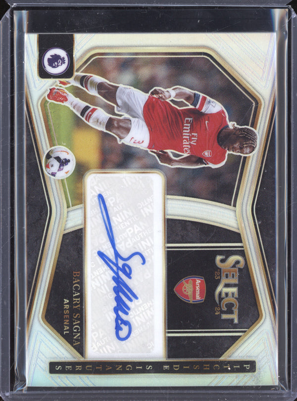 Bacary Sagna 2023-24 Panini Select PS-BS Pitchside Signatures