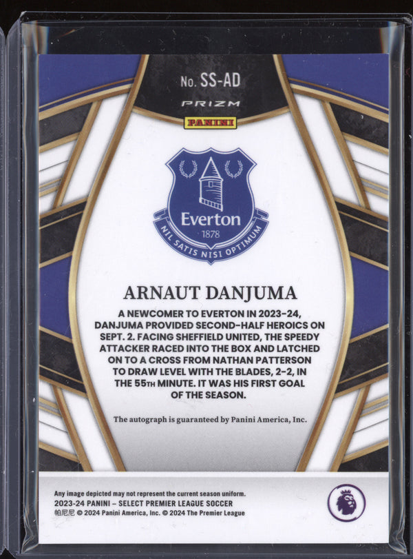 Arnaut Danjuma 2023-24 Panini Select SS-AD Select Signatures