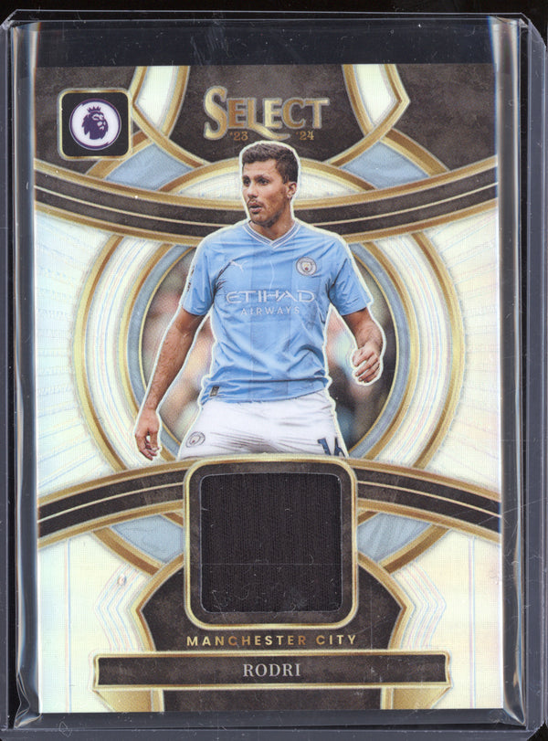 Rodri 2023-24 Panini Select SS-R Select Swatches