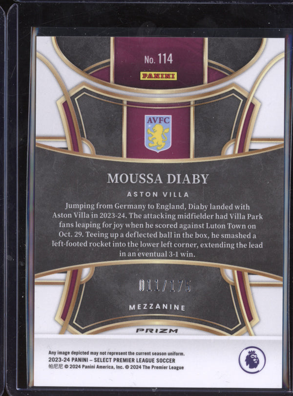 Moussa Diaby 2023-24 Panini Select 114 Camo 11/110