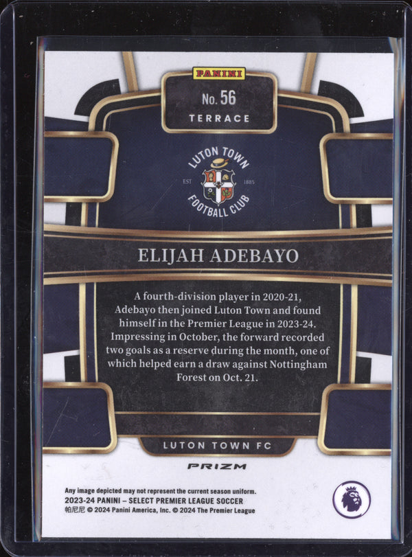 Elijah Adebayo 2023-24 Panini Select 56 Red RC