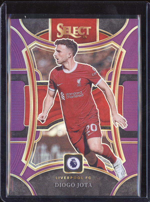 Diogo Jota 2023-24 Panini Select 152 Purple 25/149