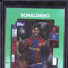 Ronaldinho 2023-24 Topps Focus FC Barcelona 18 Snapshots Green 3/99