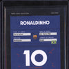 Ronaldinho 2023-24 Topps Focus FC Barcelona 18 Snapshots Green 3/99