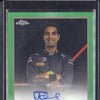 Jehan Daruvala 2022 Topps Chrome F1 CAC-JD Green Auto 77/99