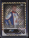 Roman Stanek 2023 Topps Chrome Formula 1 86 Gold Checker Flag 7/50