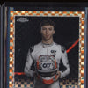 Gasly / Bottas 2022 Topps Chrome F1 Orange Checker Flag Error Card 19/25