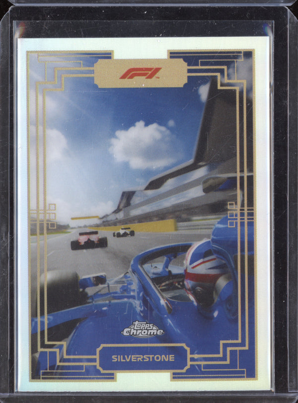 Silverstone 2022 Topps Chrome F1 ADGP-SS Refractor