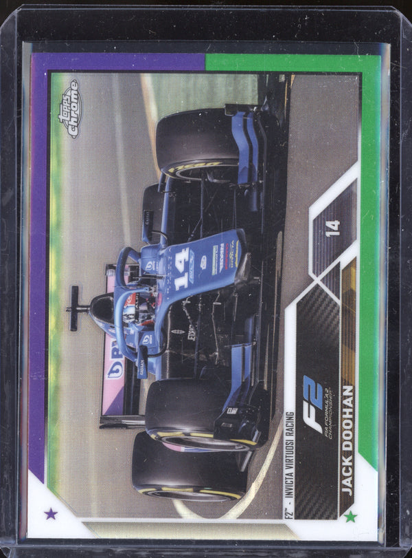 Jack Doohan 2023 Topps Chrome F1 124 Purple/Green