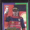 Charles Leclerc 2023 Topps Chrome Formula 1 167 Purple Green