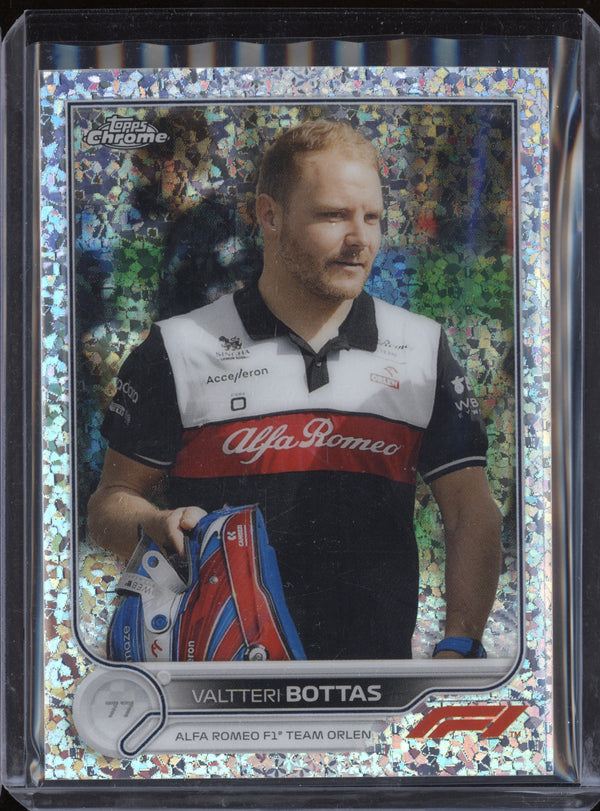 Valtteri Bottas 2022 Topps Chrome F1 58 Mini Diamonds 276/299