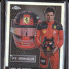 Carlos Sainz 2023 Topps Chrome Formula 1 AM-CS F1 Armour 21/50