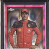 Carlos Sainz 2023 Topps Chrome Formula 1 17 Fuschia Lava 141/250