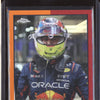 Sergio Perez 2023 Topps Chrome Formula 1 10 Orange Red