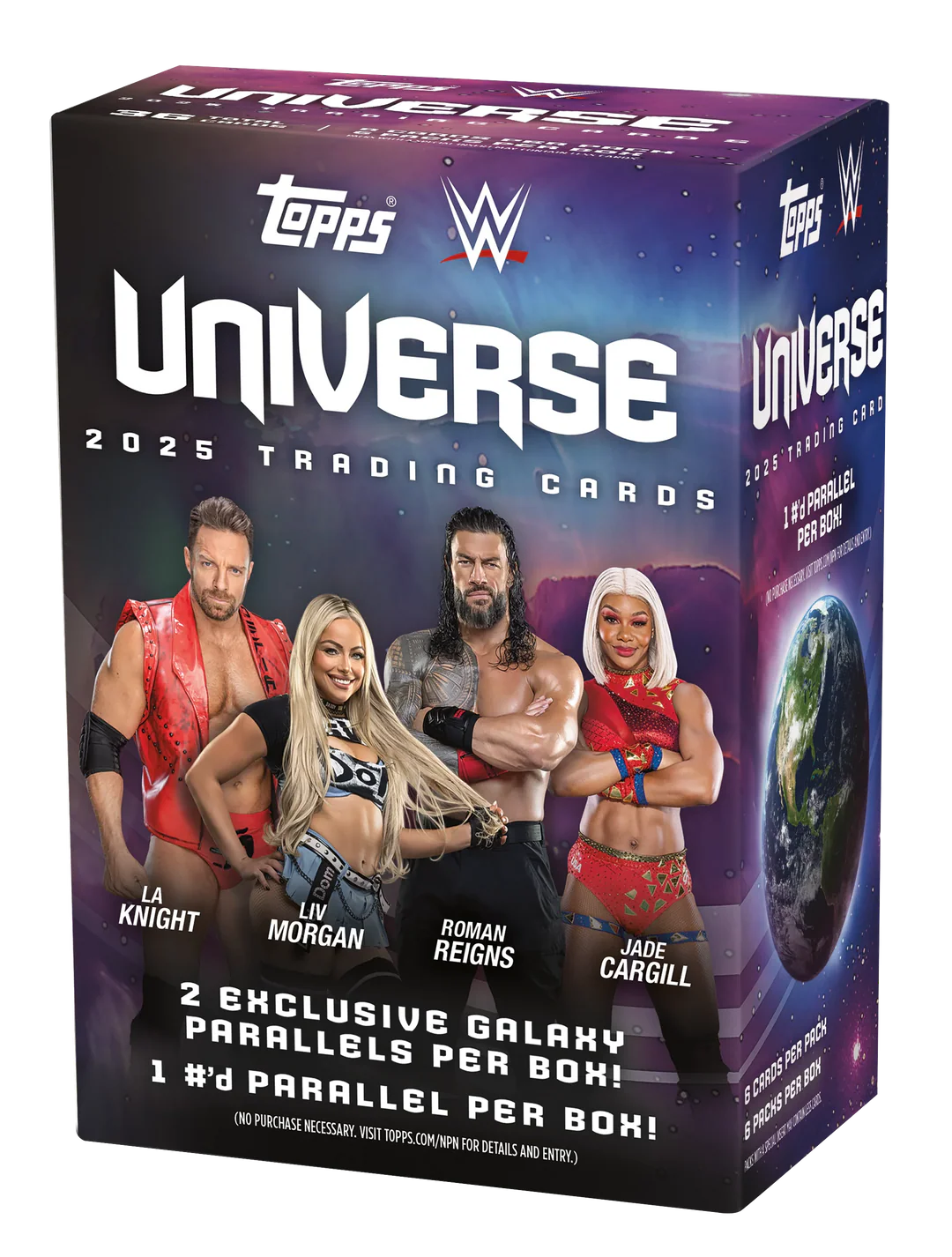 2025 Topps WWE Universe Wrestling Value Box