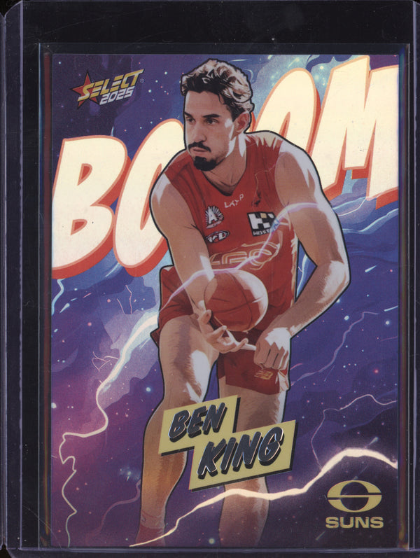 Ben King 2025 Select Footy Stars BM103 Boom 183/360