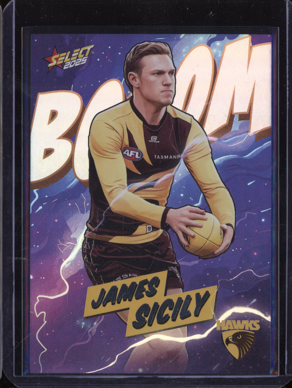 James Siciliy 2025 Select Footy Stars BM117 Boom 166/360