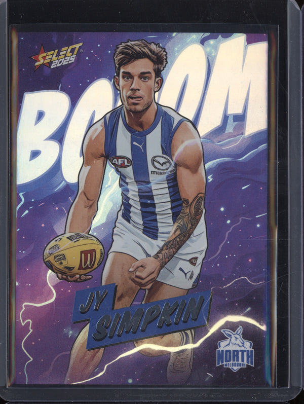 Jy Simpkin 2025 Select Footy Stars BM142 Boom 120/360