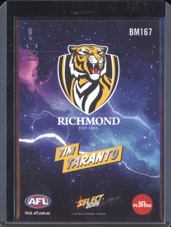 Tim Tarranto 2025 Select Footy Stars BM167 Boom 190/360