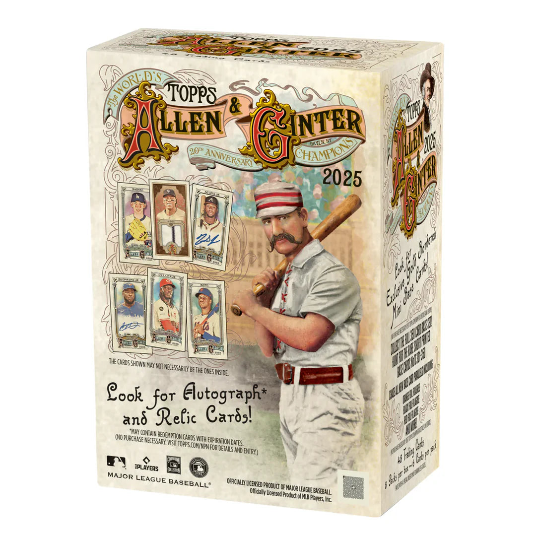 2025 Topps Allen & Ginter Baseball Value Box