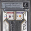LeBron Kobe O'Neal Iverson 2009 SP Game Used Tag Team Quads Laundry 2/10 BGS 5.5