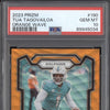 Tua Tagovailoa 2023 Panini Prizm 190 Orange Wave 3/60 PSA 10