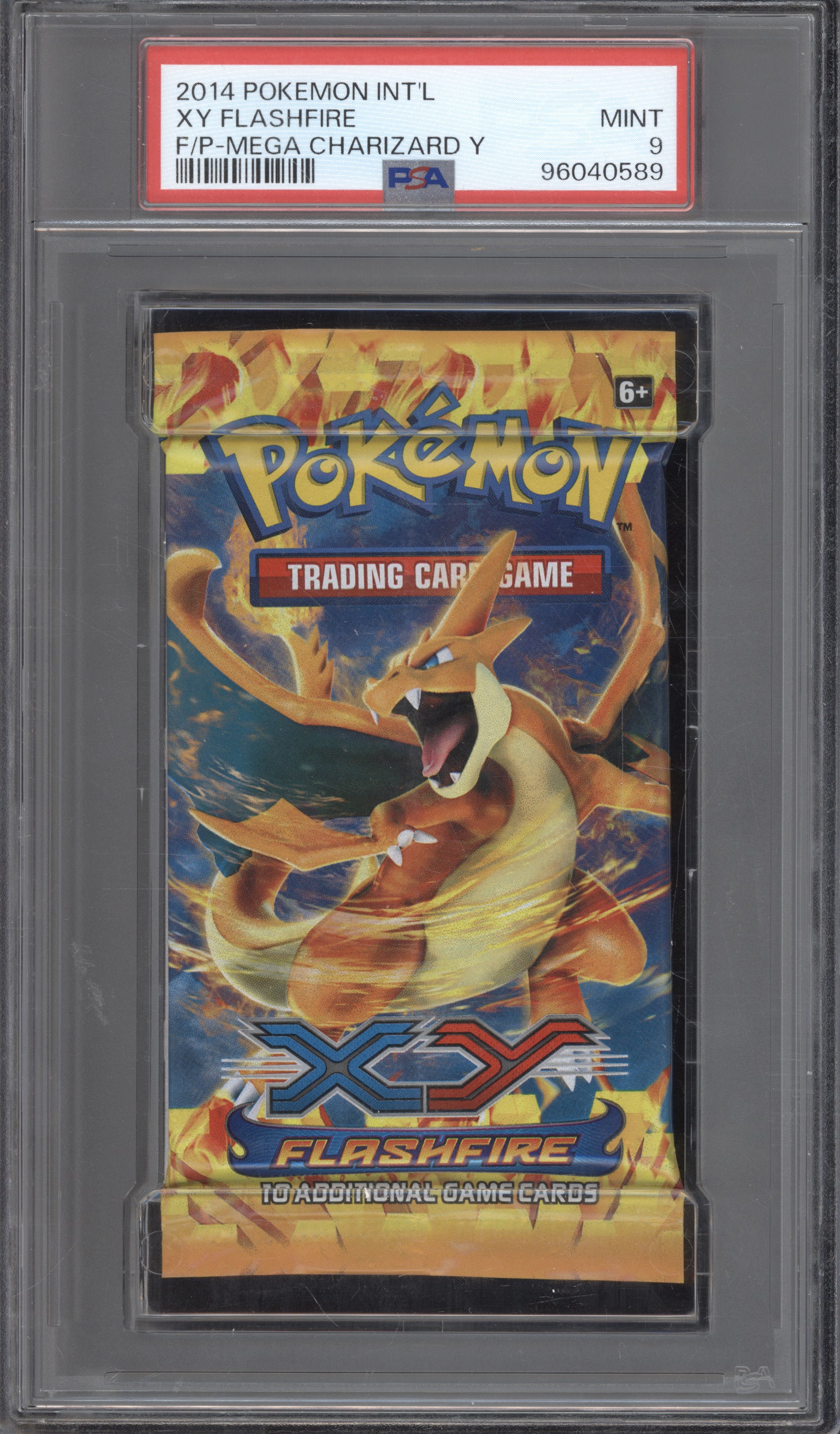 Mega Charizard Y 2014 Pokemon XY Flashfire Full Pack PSA 9