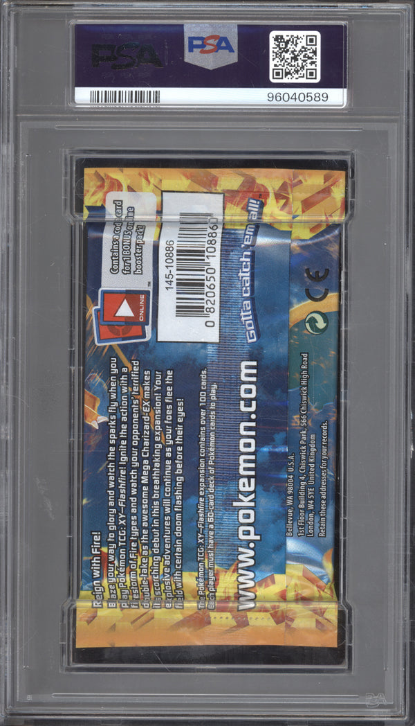 Mega Charizard Y 2014 Pokemon XY Flashfire Full Pack PSA 9