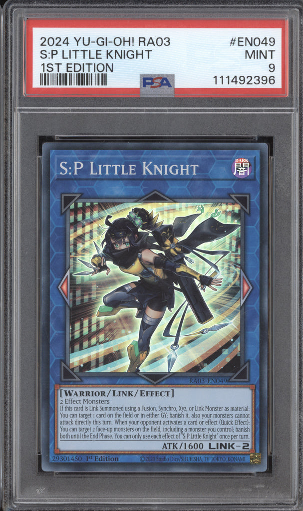 Collection Quarter Century Bonanza Carte Yu-Gi-Oh! S:P Little Knight (UR) – RA03-EN049 Ultra Rare 1ère édition Yu-Gi-Oh! édition Limitée