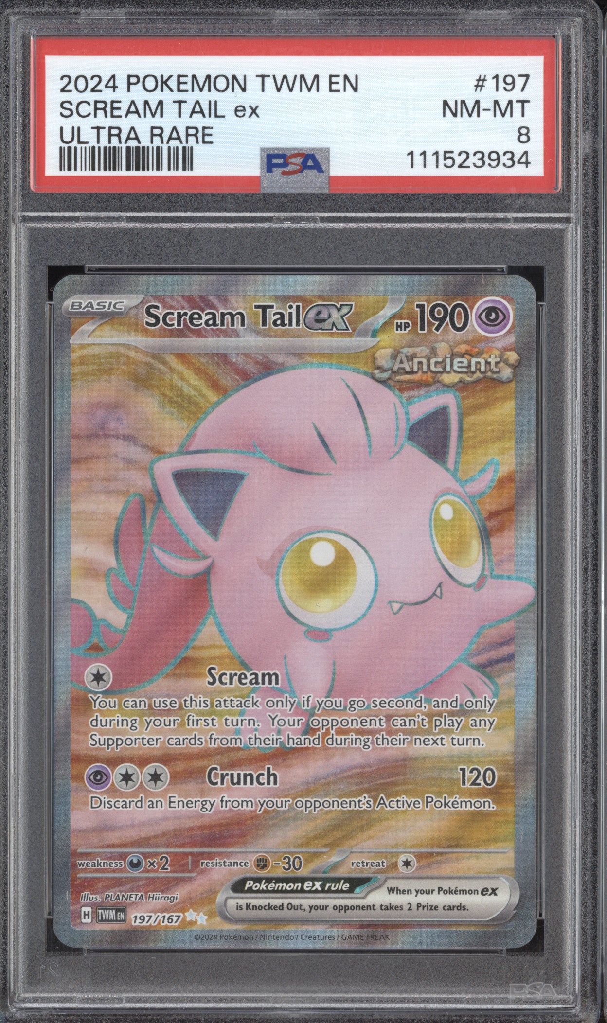 scream tail ancient pokemon card Scream Tail (071/066)
