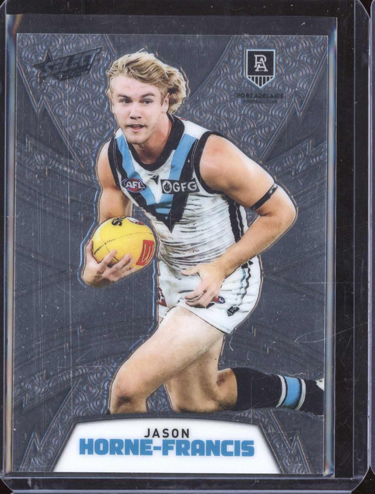 Jason Horne-Francis 2024 Select Footy Stars Luminous Thunderbolt Refractor /299