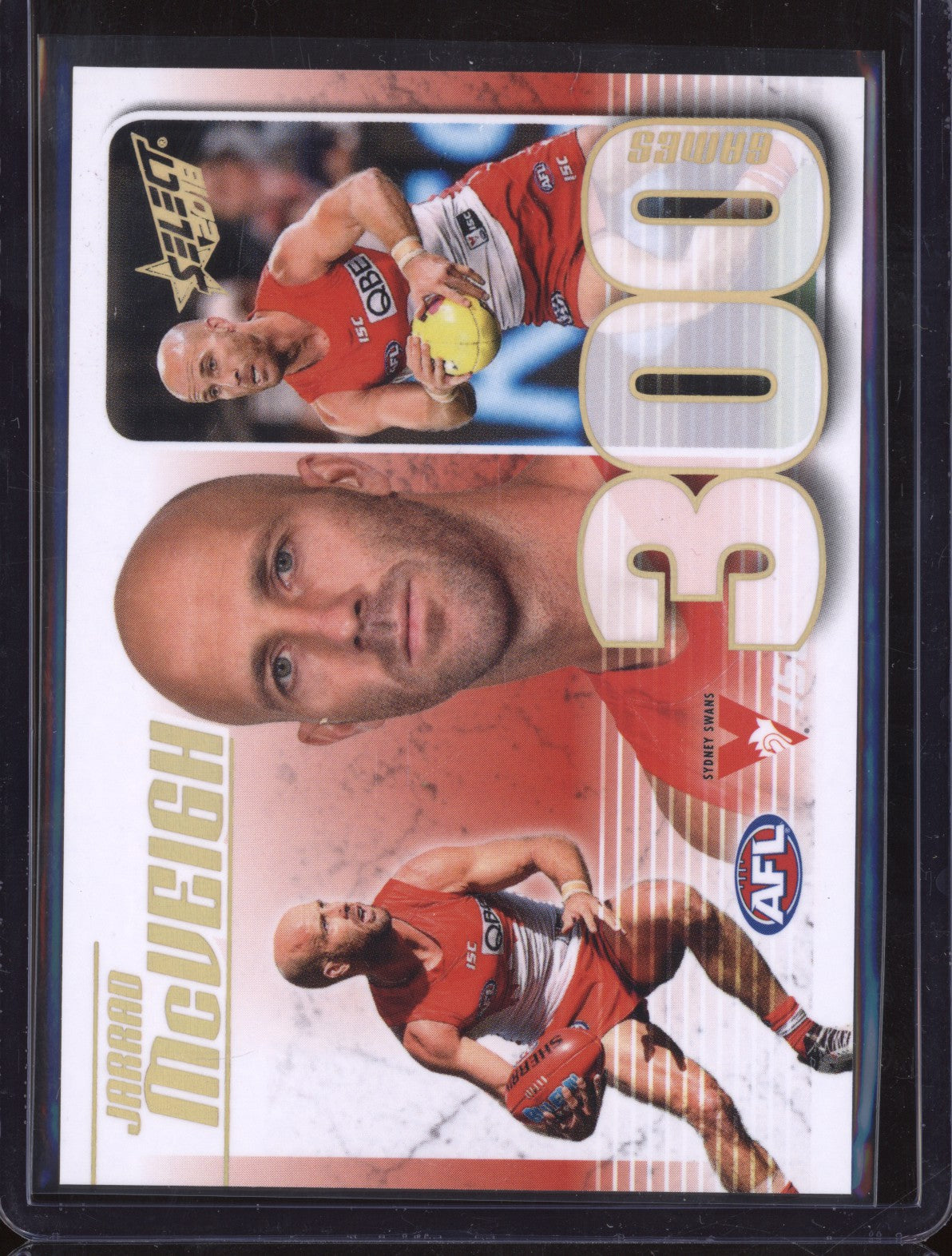 Jarrad McVeigh 2018 Select Legacy CC75 300 Game Case Card 77