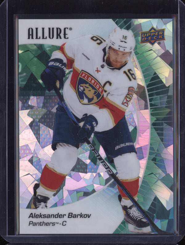 Aleksander Barkov 2023-24 Upper Deck Allure 72 Green Rainbow 91/99