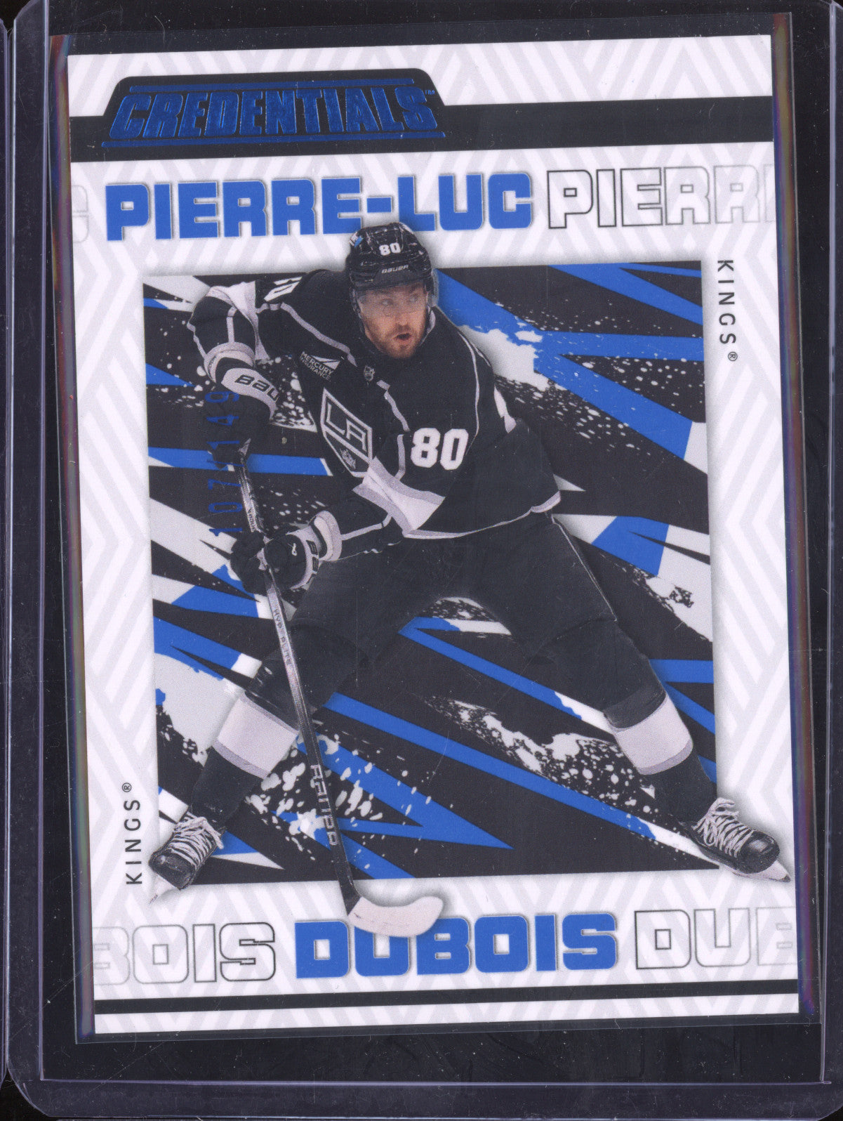 Pierre-Luc Dubois 2023-24 Upper Deck Credentials 39 Blue 107/149