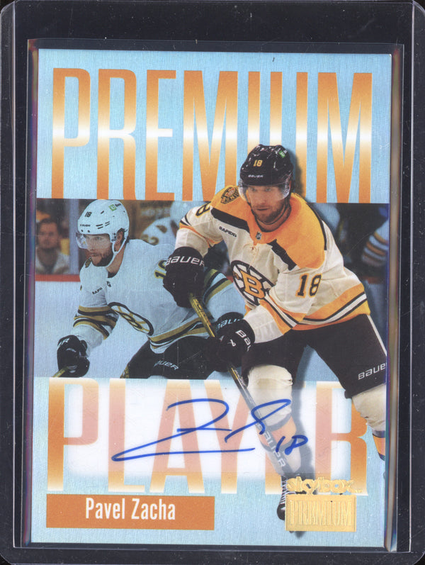 Pavel Zacha 2023-24 Sky Box Metal Universe 20 Premium Player Auto 24/25